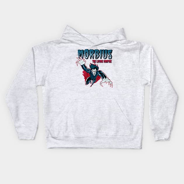 Morbius the living vampire Kids Hoodie by OniSide